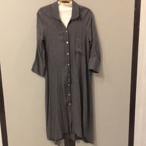 Zara  grey shirtdress